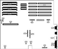 AST RESEARCH, INC.   BRAVO 286/386SX SYSTEM BOARD (202382-001, 002, 005)