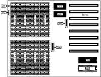 LASER COMPUTER, INC.   LASER 8088 MAIN BOARD (VER. 1)