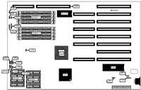 MAGITRONICS   A-B341 386-40 MAINBOARD