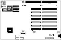 PC BRAND   TRUMP-386 MAINBOARD