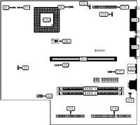 REPLY CORPORATION   POWERBOARD 25-286, PS/2 MODEL 25