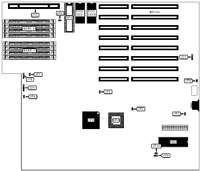 SINGA   386/25 SYSTEM BOARD