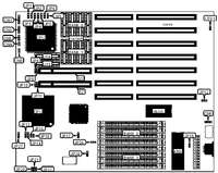 ABIT COMPUTER CORPORATION   AV4 VL-BUS MAIN BOARD