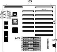 UNIDENTIFIED   KMX-16A/-20A/-25A 386SX SYSTEM BOARD