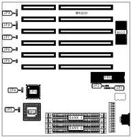 UNIDENTIFIED   386SX-S NON CACHE MAINBOARD MODEL 1