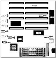 UNIDENTIFIED   386SX-S NON CACHE MAINBOARD MODEL 3