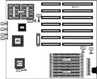 UNIDENTIFIED   ALI 386 SYSTEM BOARD (3DIAD-1.1)