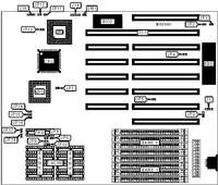 UNIDENTIFIED   386 LOCAL-BUS CACHE MAINBOARD