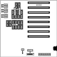 UNIDENTIFIED   12MHZ TURBO XT MAINBOARD