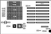 UNIDENTIFIED   80386SX MOTHERBOARD