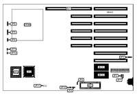 UNIDENTIFIED   80386 MOTHERBOARD (VER. 3.2)