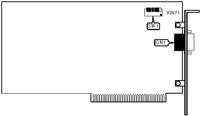 TANDY/RADIO SHACK [Monochrome, CGA, Plantronics] DUAL DISPLAY GRAPHICS ADAPTER (250-3045)