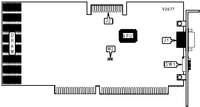 TANDY / RADIO SHACK CORPORATION [XVGA] SVGA WINDOWS ACCELERATOR ADAPTER (250-4055) 