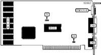 UNIDENTIFIED [Monochrome, CGA, EGA, VGA, XVGA] SVGA GRAPHICS ADAPTER(8-BIT)