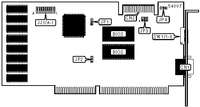 UNIDENTIFED [MGA, CGA, EGA, VGA] 8900 VGA MASTER (FOUR LAYER)