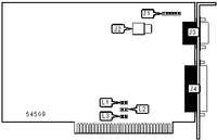 UNIDENTIFIED [Monochrome, CGA] COLOR/GRAPHICS/PRINTER CARD